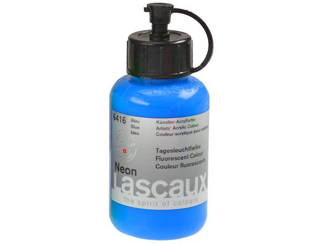 LASCAUX NEON ACRYL 85ML BLEU 1