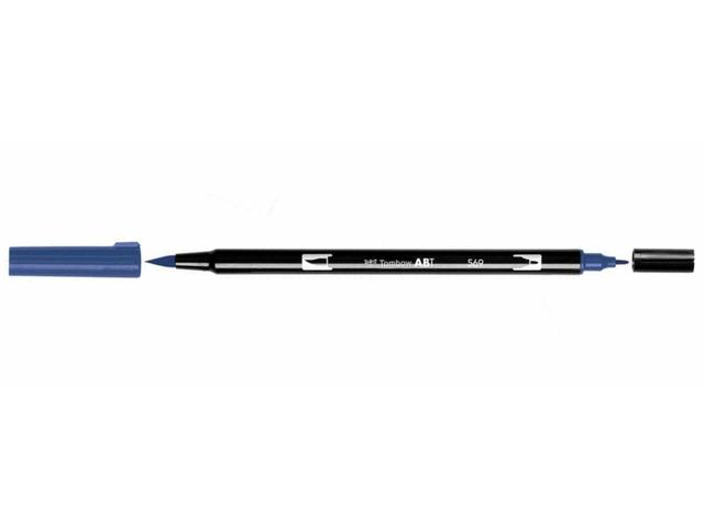 TOMBOW ABT DUAL BRUSH PEN 569 JET BLUE 1