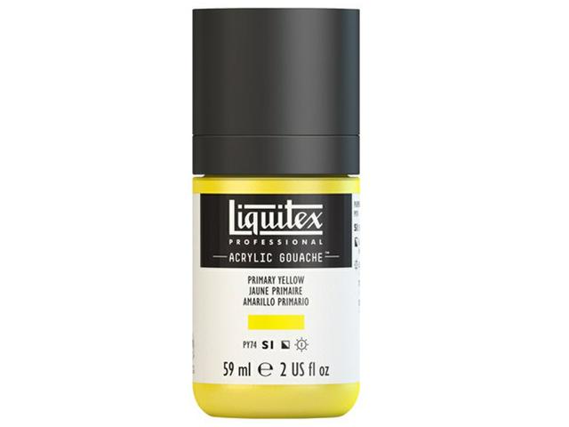 LIQUITEX ACRYLIC GOUACHE 59ML S1 410 PRIMÄRGELB 1