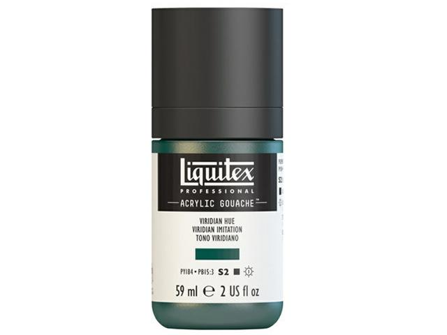 LIQUITEX ACRYLIC GOUACHE 59ML S2 398 VIRIDIAN PERMANENT IMIT 1