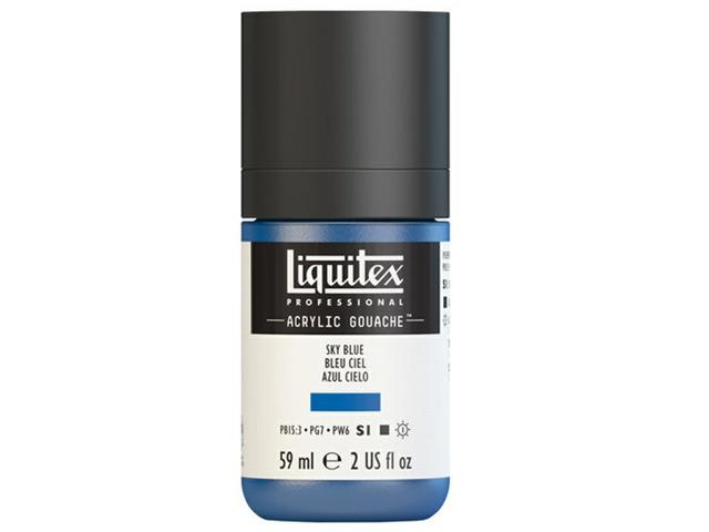 LIQUITEX ACRYLIC GOUACHE 59ML S1 279 HIMMELBLAU 1