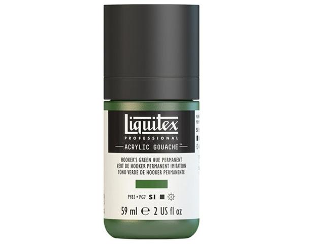LIQUITEX ACRYLIC GOUACHE 59ML S1 224 HOOKERSGRÜN PERMANENT 1