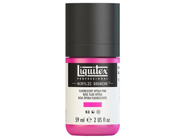 LIQUITEX ACRYLIC GOUACHE 59ML S2 987 ROSA FLUO 1