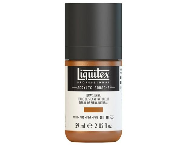 LIQUITEX ACRYLIC GOUACHE 59ML S1 330 SIENA NATUR 1