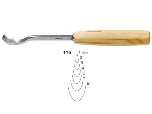 PFEIL HOLZBEITEL ABGEKRÃPFTE FORM 11A 2MM 1