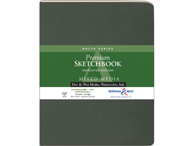 STILLMAN & BIRN DELTA SOFTCOVER 20,3X25,4CM PORTRAIT 270GRAM 1