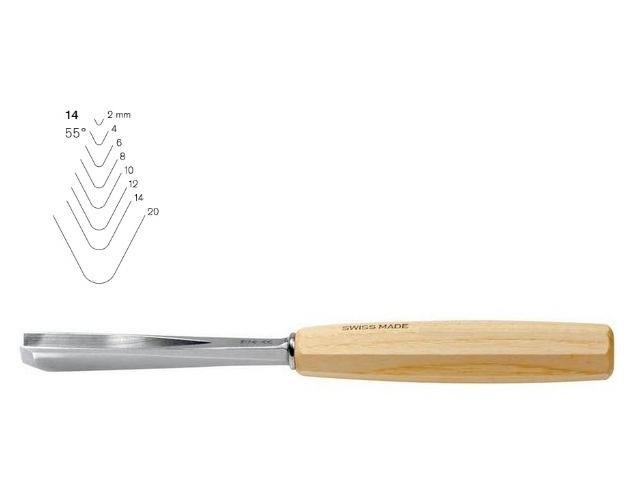 PFEIL HOLZBEITEL GAISSFÜSSE GERADE 14 2MM 1