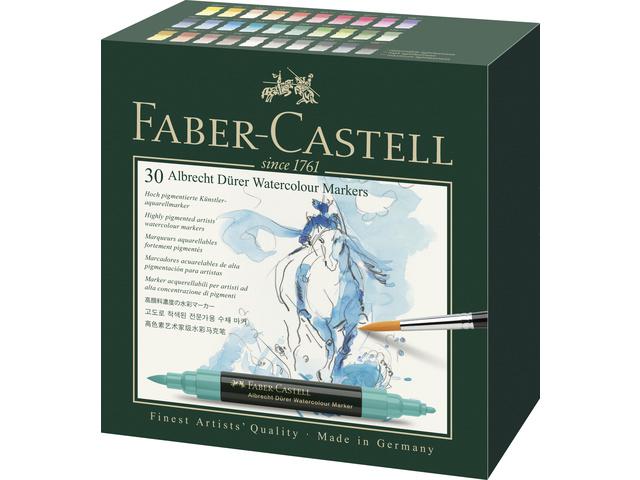 FABER-CASTELL ALBRECHT DÜRER WATERCOLOUR MARKER SET 30X 1