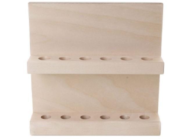 LEERES HOLZDISPLAY FÜR 6 LINOS 1
