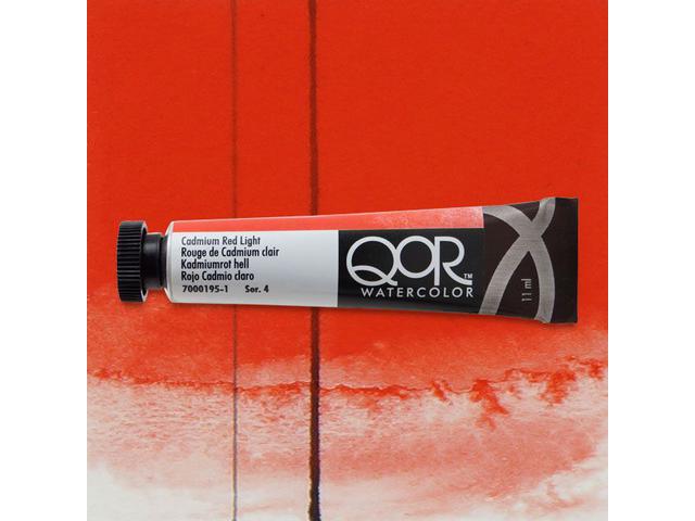 GOLDEN QOR WATERCOLOR 11ML SERIE 4 CADMIUM RED LIGHT 195 1