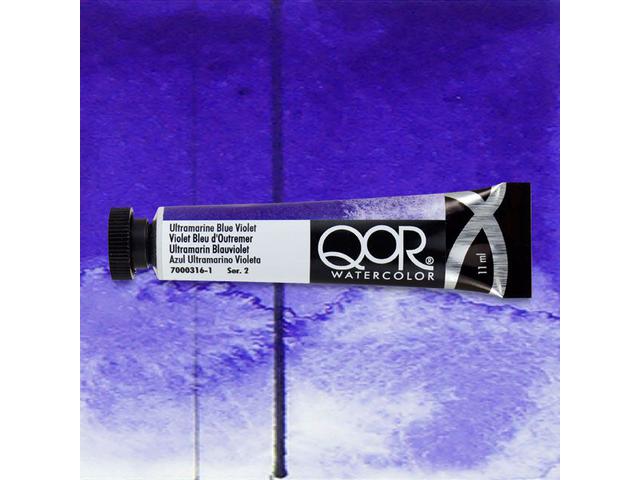 GOLDEN QOR WATERCOLOR 11ML SERIE 2 ULTRAMARINE BLUE VIOLET 316 1