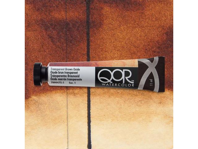 GOLDEN QOR WATERCOLOR 11ML SERIE 1 TRANSPARANT BROWN OXIDE 475 1