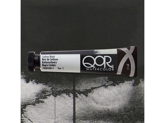 GOLDEN QOR WATERCOLOR 11ML SERIE 1 CARBON BLACK 500 1