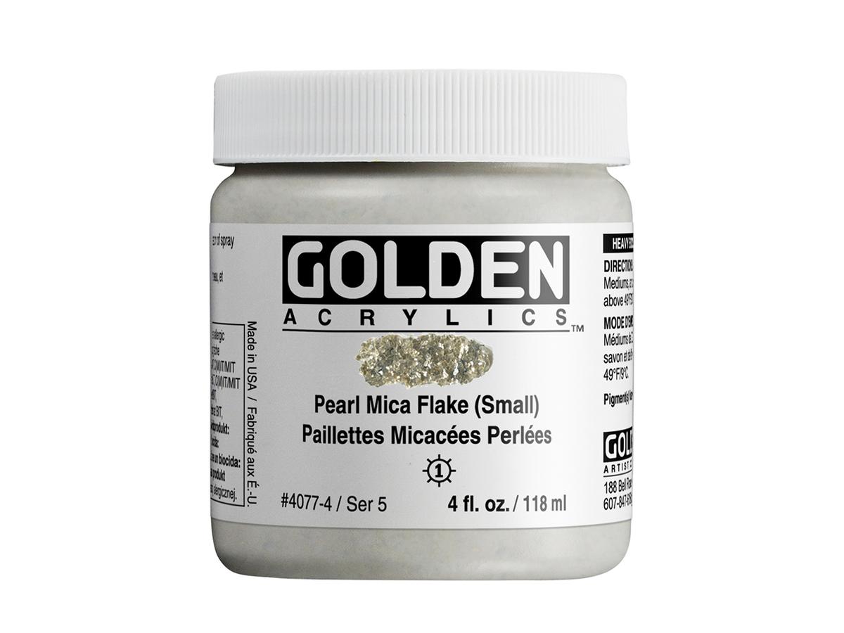 GOLDEN HEAVY BODY 118ML S5 4077 PEARL MICA FLAKE SMALL 1
