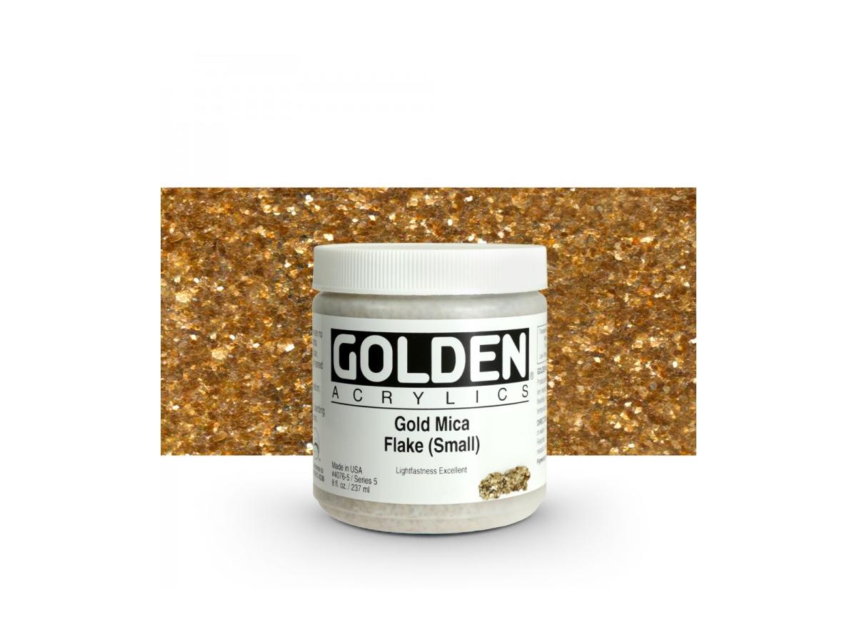 GOLDEN HEAVY BODY 118ML S5 4076 GOLD MICA FLAKE (SMALL) 1
