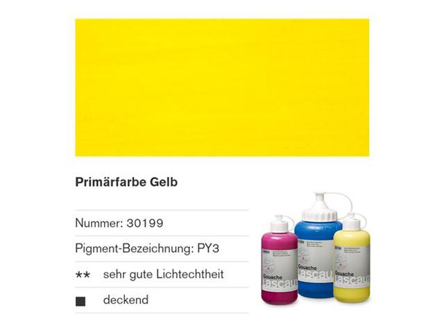 LASCAUX GOUACHE 30199 500ML ZITRONENGELB (GRUNDFARBE) 1