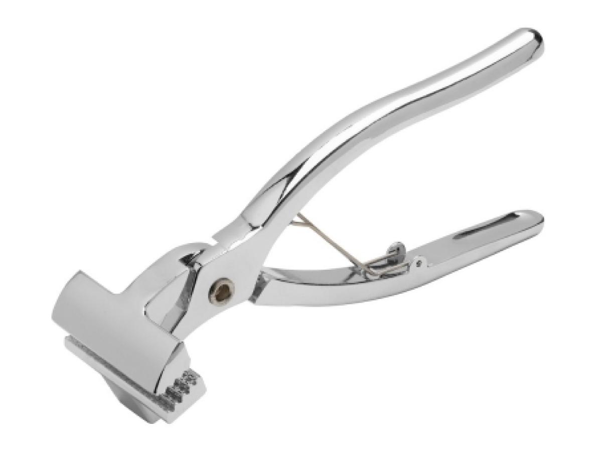 AMI SPANNZANGE AUS VERNICKELTEM GUSSEISEN 6CM BREIT 20CM LANG 1