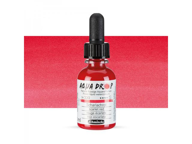 SCHMINCKE AQUA DROP 30ML 330 SCHARLACHROT  1