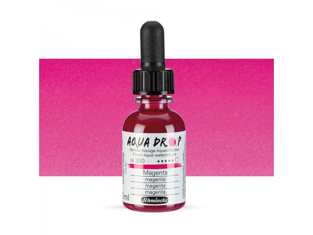 SCHMINCKE AQUA DROP 30ML 380 MAGENTA  1