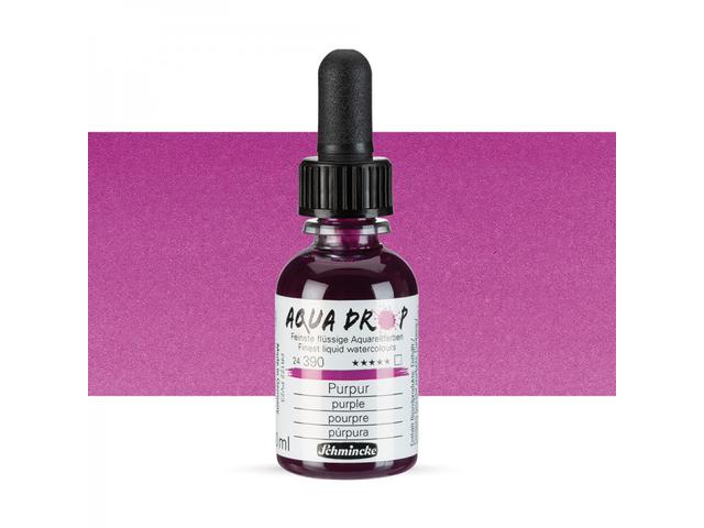 SCHMINCKE AQUA DROP 30ML 390 PURPUR 1