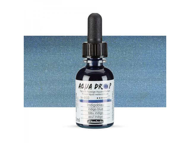 SCHMINCKE AQUA DROP 30ML 460 INDIGOBLAU 1