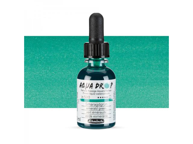 SCHMINCKE AQUA DROP 30ML 500 SMARAGDGRÜN 1