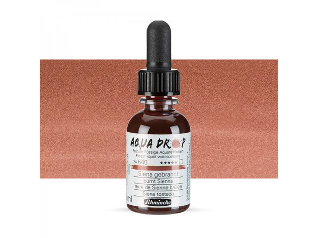 SCHMINCKE AQUA DROP 30ML 640 SIENA GEBRANNT 1