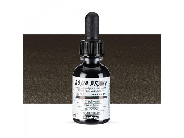 SCHMINCKE AQUA DROP 30ML 780 TIEFSCHWARZ 1
