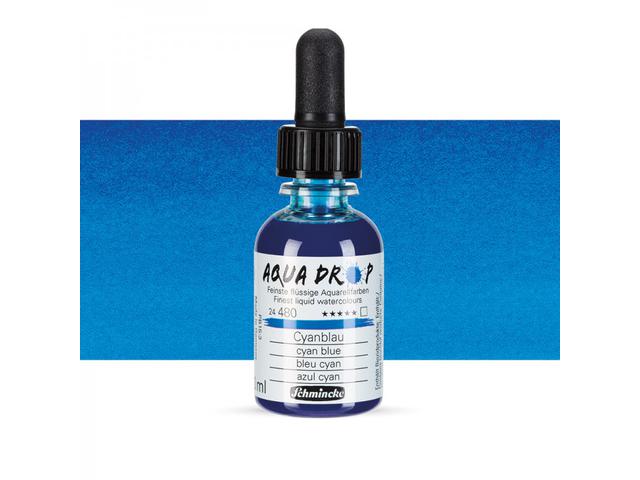 SCHMINCKE AQUA DROP 30ML 480 CYANBLAU 1