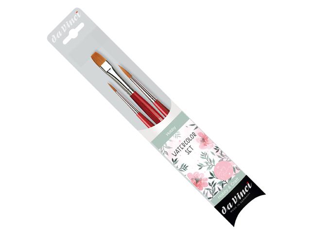 DA VINCI 5389 COSMOTOP AQUARELLPINSEL SET 3X 1