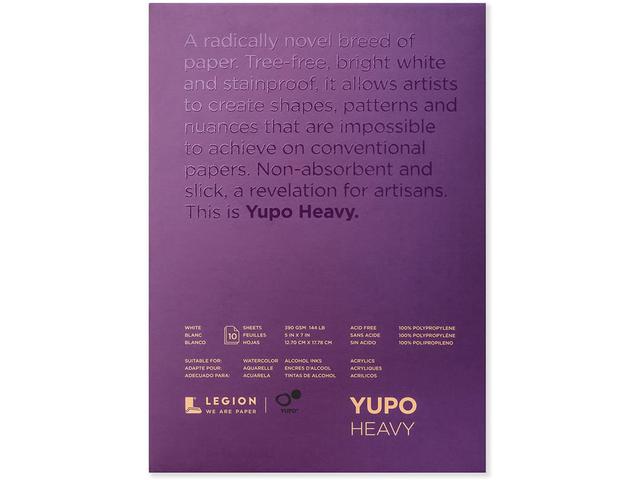 YUPO BLOK 28X35CM 390GRAMS WIT 1