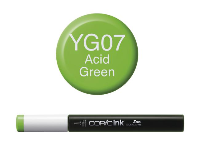COPIC INKT YG07 ACID GREEN 1