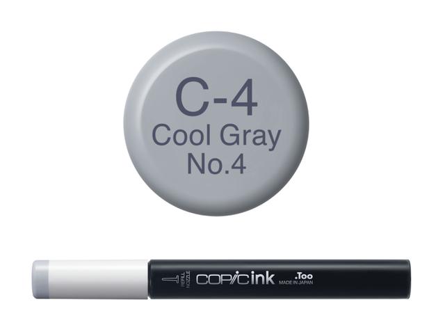 COPIC INKT C4 COOL GRAY 4
 1