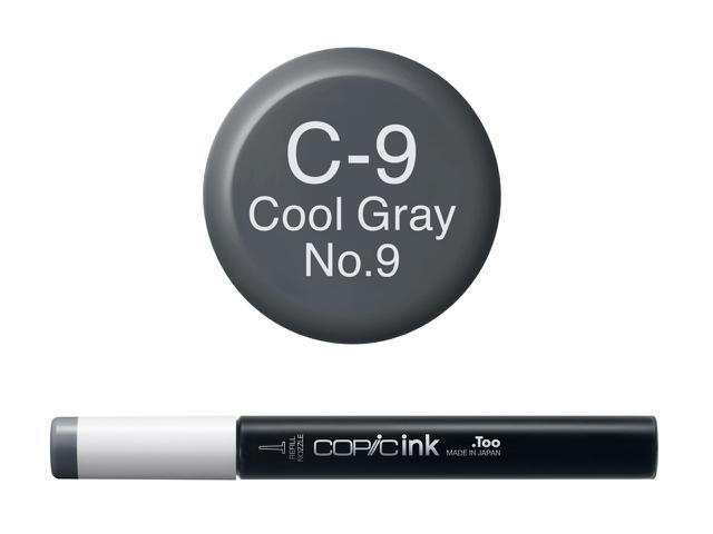 COPIC INKT C9 COOL GRAY 9
 1