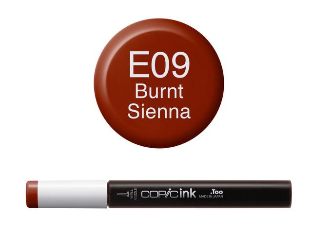 COPIC INKT E09 BURNT SIENNA
 1