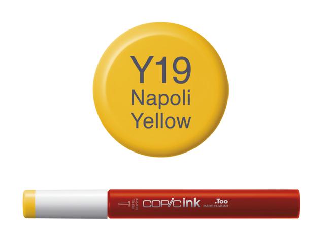 COPIC INKT Y19 NAPOLI YELLOW 1
