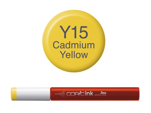 COPIC INKT Y15 CADMIUM YELLOW 1
