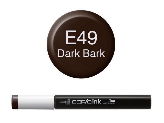 COPIC INKT E49 DARK BARK
 1