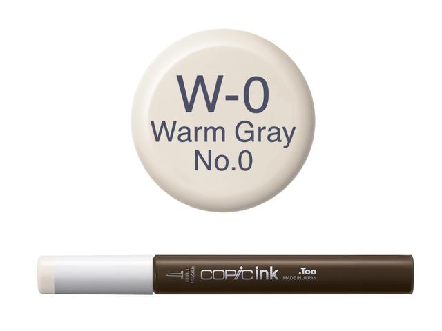 COPIC INKT W0 WARM GRAY 0 1