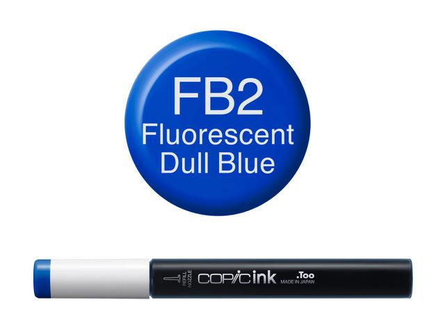 COPIC INKT FB2 FLUO DULL BLUE
 1