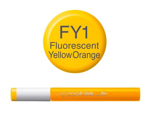 COPIC INKT FY1 FLUO YELLOW ORANGE 1