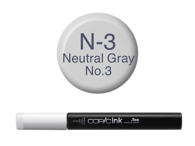COPIC INKT N3 NEUTRAL GRAY 3 1