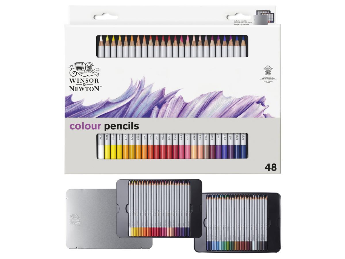 WINSOR & NEWTON STUDIO COLLECTION BUNTSTIFTE SET X48  1