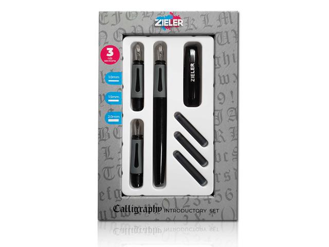 ZIELER KALLIGRAFIE PEN SET 3-TEILIG 1.0, 1.5 UND 2.0 MM 1