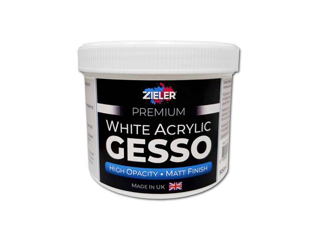 ZIELER PREMIUM WEISSER GESSO 500ML 1