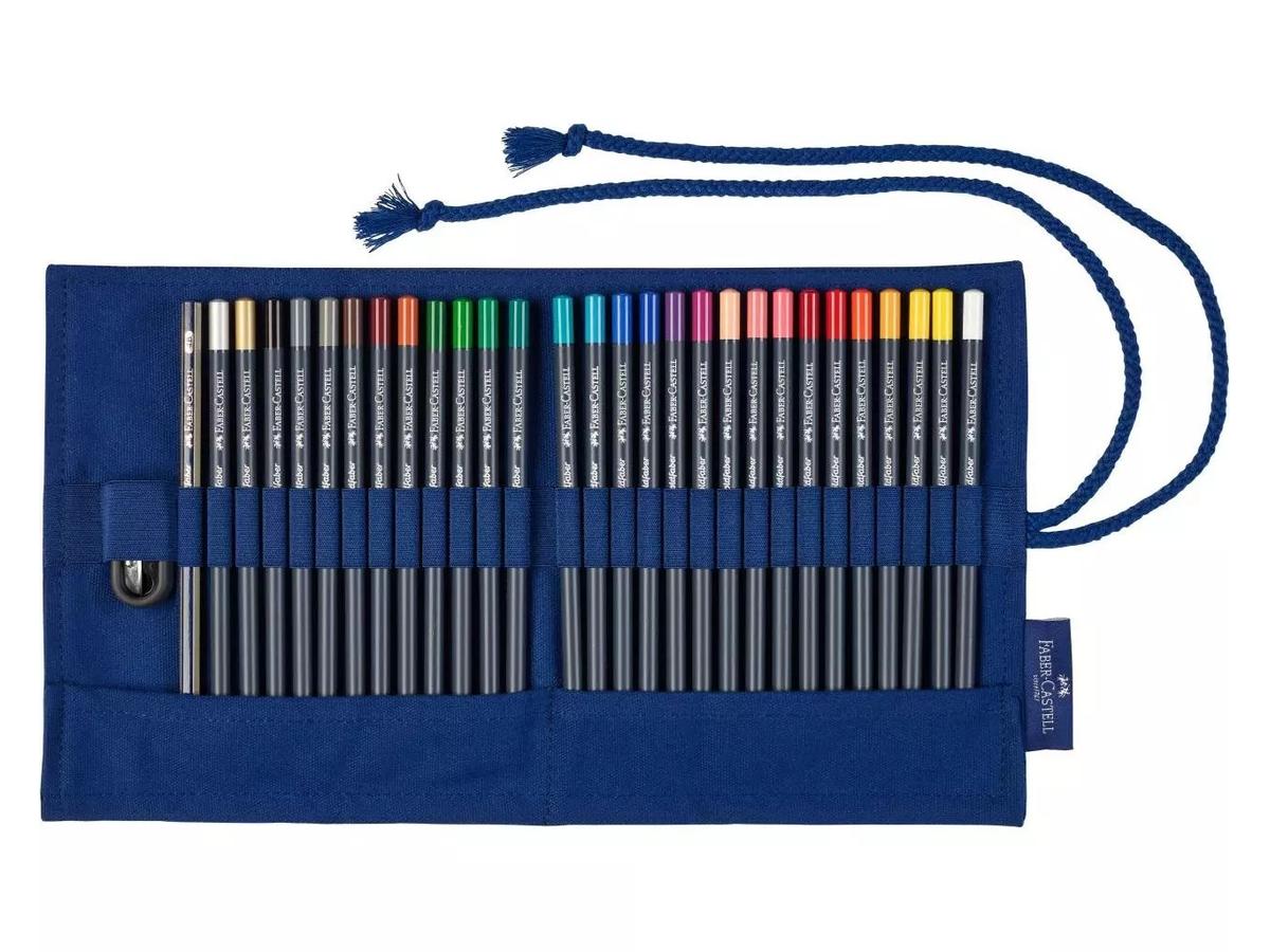 FABER-CASTELL ROLLETUI SET GOLDFABER BUNTSTIFTE 27 STÜCK + EXTRA FC-114752 1