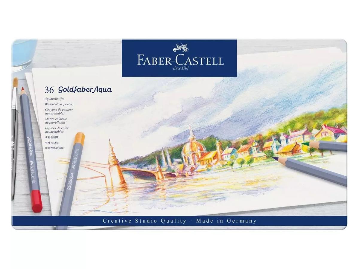 FABER CASTELL GOLDFABER AQUARELLSTIFT 36ER SET FC-114636 1
