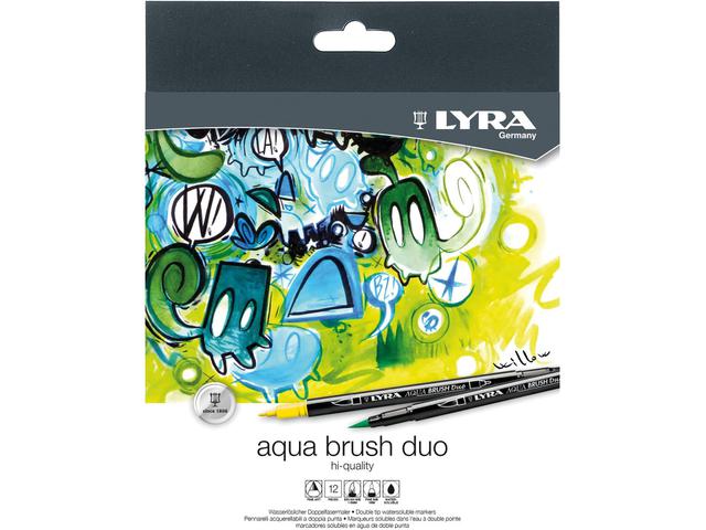 LYRA AQUA BRUSH DUO SET 12 STÜCK 1
