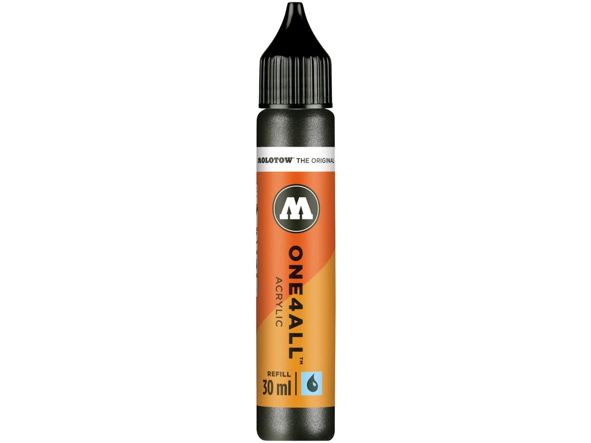 MOLOTOW ONE4ALL REFILL 30ML 223 METALLIC BLACK 1