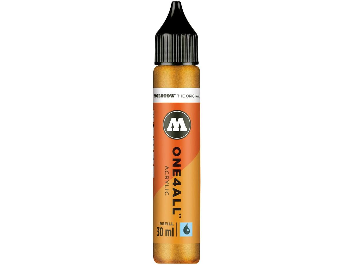 MOLOTOW ONE4ALL REFILL 30ML 228 METALLIC GOLD 1